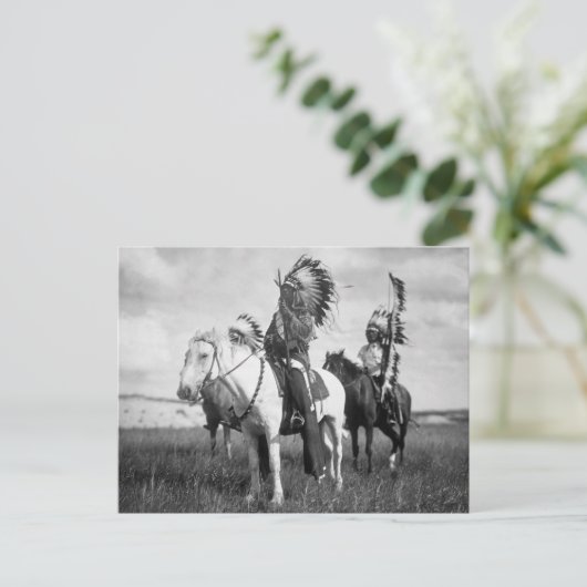 Sioux Chiefs, 1905 Briefkaart (Staand voorkant)