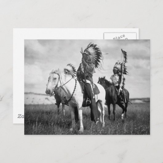 Sioux Chiefs, 1905 Briefkaart (Voorkant / Achterkant)