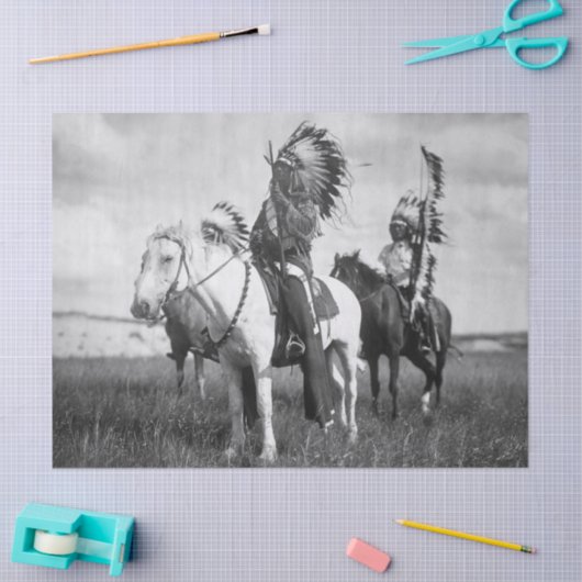 Sioux Chiefs, 1905 Tissuepapier (Craft)