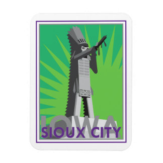 Sioux City, IA-magneet Magneet