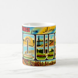 Sioux City IO Greetings Mug Koffiemok