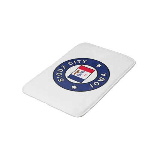 Sioux City Iowa Badmat (Gekanteld)