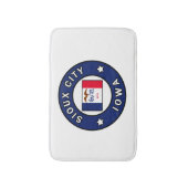 Sioux City Iowa Badmat (Voorkant Verticaal)