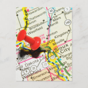 Sioux City, Iowa Briefkaart