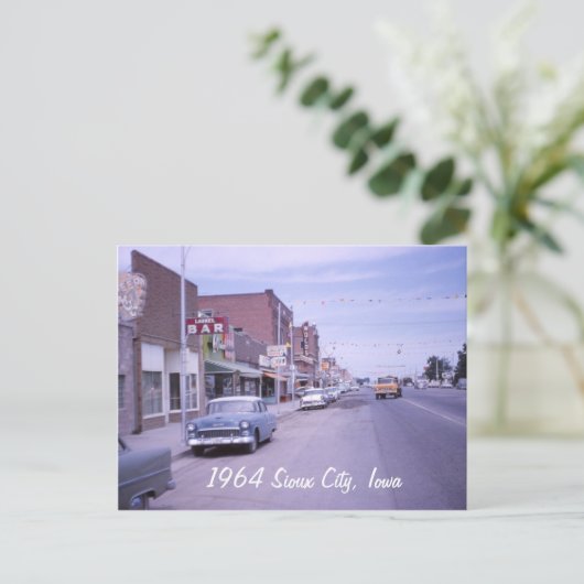 Sioux City, Iowa Briefkaart (Staand voorkant)