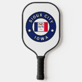 Sioux City Iowa Pickleball Paddle (Achterkant)