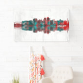 Sioux City Iowa Skyline Spandoek (Insitu)
