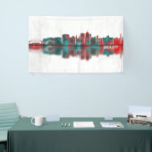 Sioux City Iowa Skyline Spandoek (Beurs)