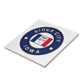 Sioux City Iowa Tegeltje (Zijkant)