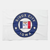Sioux City Iowa Theedoek (Horizontaal)