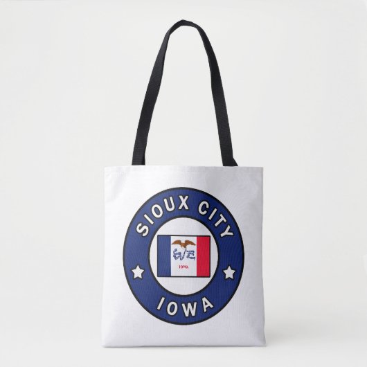 Sioux City Iowa Tote Bag (Voorkant)