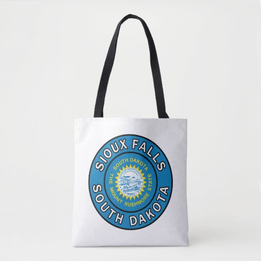 Sioux Falls South Dakota Tote Bag (Voorkant)