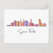 Sioux Herfst ZUID-DAKOTA Briefkaart (Voorkant)