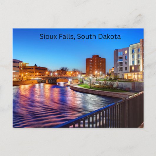 Sioux Herfsten, Briefkaart South Dakota (Voorkant)