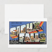 Sioux-Herfsten, SD-Briefkaart Briefkaart (Voorkant / Achterkant)