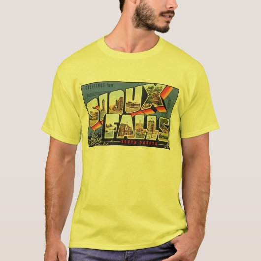 Sioux-Herfsten, SD-Briefkaart T-shirt (Voorkant)