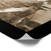 Sioux Herfsten SD Streets Foto 1907 Poster (Hoek)