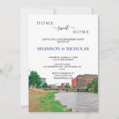 Sioux Herfsten Skyline Housewarming Invitation Save The Date (Voorkant)