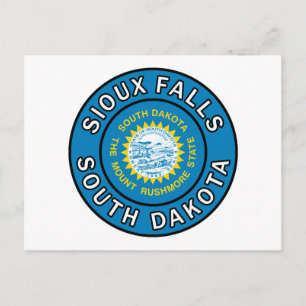 Sioux Herfsten South Dakota Briefkaart
