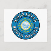 Sioux Herfsten South Dakota Briefkaart (Voorkant)