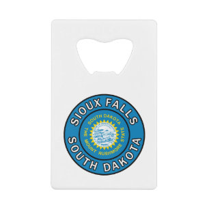 Sioux Herfsten South Dakota Creditkaart Flessenopener