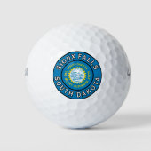 Sioux Herfsten South Dakota Golfballen (Voorkant)