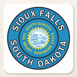 Sioux Herfsten South Dakota Kartonnen Onderzetters