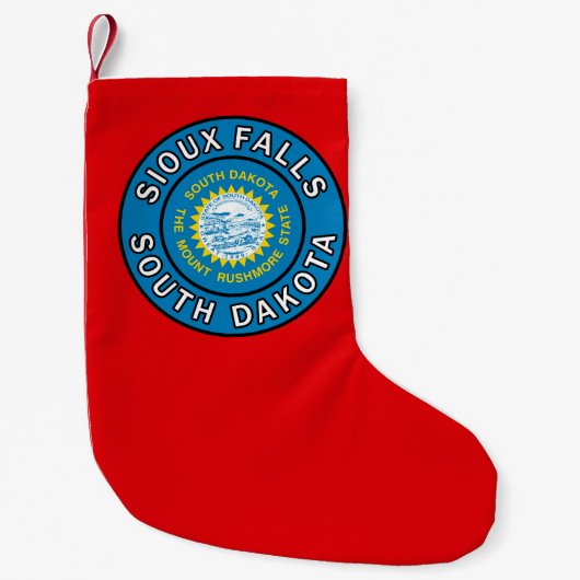 Sioux Herfsten South Dakota Kleine Kerstsok (Voorkant)