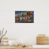 Sioux-Herfsten, South Dakota - Large Letter Scenes Poster (Keuken)