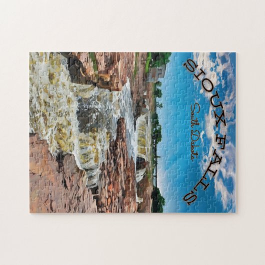 Sioux Herfsten, South Dakota Legpuzzel (Horizontaal)