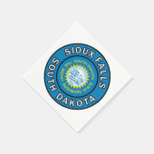 Sioux Herfsten South Dakota Servet (Hoek)