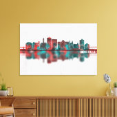 Sioux Herfsten South Dakota Skyline Canvas Afdruk (Insitu (Woonkamer))