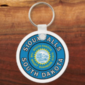 Sioux Herfsten South Dakota Sleutelhanger (Voorkant)