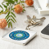 Sioux Herfsten South Dakota Sleutelhanger (Zijkant)