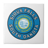 Sioux Herfsten South Dakota Tegeltje (Voorkant)
