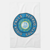 Sioux Herfsten South Dakota Theedoek (Verticaal)