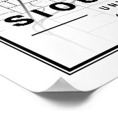 Sioux Herfsten South Dakota USA Travel City Map Poster (Hoek)