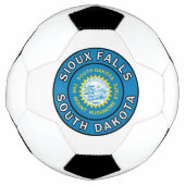 Sioux Herfsten South Dakota Voetbal (Voorkant)