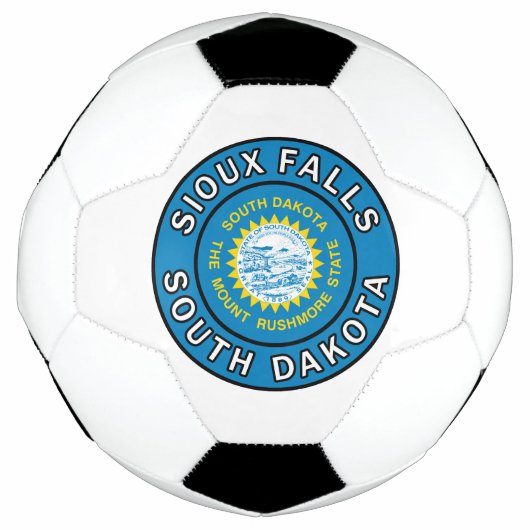 Sioux Herfsten South Dakota Voetbal (Voorkant)