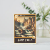 Sioux Herfsten, Zuid-Dakota |  Briefkaart (Staand voorkant)