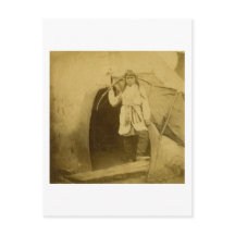 Sioux Hunter met Bow door T-shirt Pee