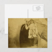 Sioux Hunter met Bow door T-shirt Pee Briefkaart (Voorkant / Achterkant)