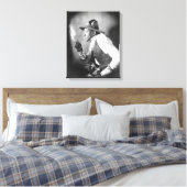 Sioux-indiaan, 1908 canvas afdruk (Insitu (Slaapkamer))