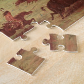 Sioux Indians jagend op buffel, 1835 (olie op doek Legpuzzel (Zijkant)