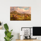 Sioux Indians - Seth Eastman Fine Art Poster (Thuiskantoor)