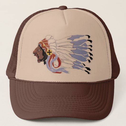 Sioux Indische chef Trucker Pet (Voorkant)