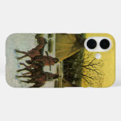 Sioux-kamp bij Wounded Knee door John Hauser Case-Mate iPhone Case (Achterkant (horizontaal))