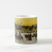 Sioux-kamp bij Wounded Knee door John Hauser Koffiemok (Center)