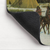 Sioux-kamp bij Wounded Knee door John Hauser Muismat (Hoek)