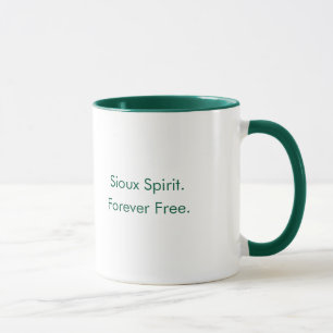 Sioux Spirit Forever Gratis Groene Koffie Mok